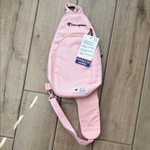 Champion Light Pink Sling Backpack